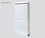 Стоманени секционни гаражни врати iso 45 - Novoferm с дървен декор