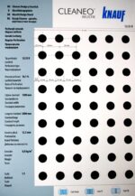 Гипсокартон Кнауф Cleaneo Akustik - права кръгла перфорация (R) - Image 8