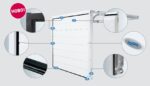Стоманени секционни гаражни врати iso 20 - Novoferm - Image 2