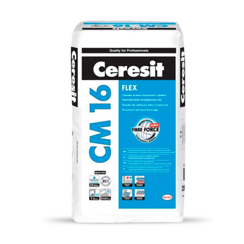 9891.jpg CERESIT СМ 16 ЛЕПИЛО ГЪВКАВО ЗА ПЛОЧКИ 25кг. - Image 1