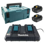 MAKITA 18V LXT Комплект: 2x 5.0Ah батерии BL1850B + Зарядно в куфар - Image 2